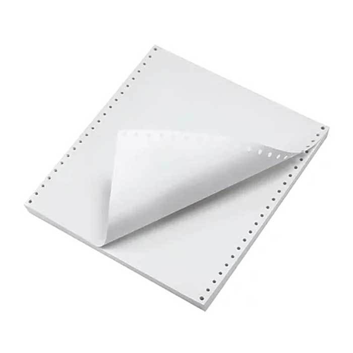 Carbonless Continuous Form Computer Continous Paper 2 Ply Size 9 5 X 11 All White Whole Of