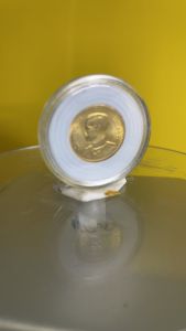 เหรียญสะสม 10 สตางค์ ปี พ.ศ.2493 ผ่านใช้