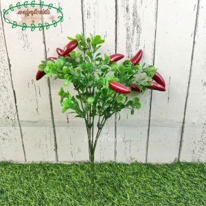 Daun Artificial Daun Hias Daun Cabai Latex Pajangan Rumah Hiasan Planter Cafe Aesthetic