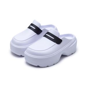 Womens 7CM Thick Sole Platform Sandals – Lightweight EVA Cloud Slides for Walking