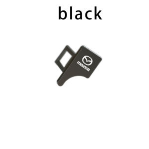 Universal Car Seat Belt Lock Clip Buckle Lock Safety Clip Alarm Stopper Hidden Metal Canceller With Car Emblem Logo for Most car models