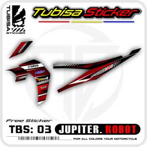 Sticker Striping Variasi Jupiter Robot - Stiker Striping Motor Jupiter Robot. TBS.03