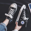 [BEST DFFER ] High Cut Sneakers Canvas Shoes High Cut Kasut Kanvas Murah Kasut Canvas Wanita Kasut Kanvas Lelaki Canvas Shoes Murah. 