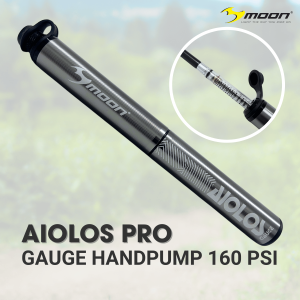 Moon Aiolos Pro Gauge Bicycle Hand Pump (160 psi)