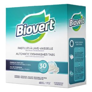 Biovert Premium Dishwasher All-in-One Tab 30p 480g 1pc