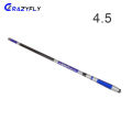 Crazyfly 3.6/4.5/5.4/6.3m Telescopic Carbon Fishing Rod Super Hard Ultra Light Carp Fishing Pole Fishing Accessory. 
