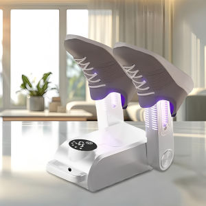 Shoe Dryer Portable Heat Blower 360 Adjustable Rack Timer Boot Warmer Foldable Fast Drying Ozone Deodorizer For All Gear