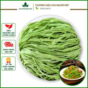 Rau tiến vua khô 1kg hàng loại 1 rau cung đình rau cần biển dai giòn xanh mướt dùng trộn gỏi