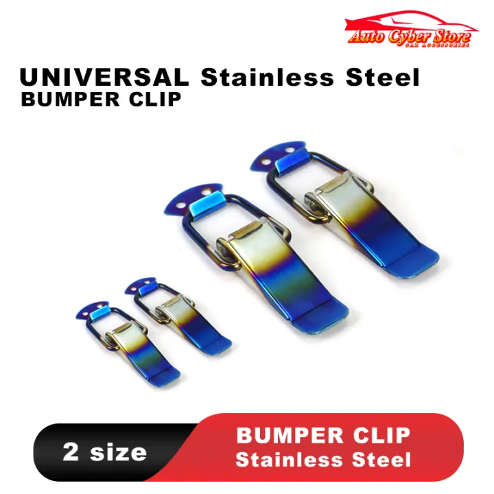 UNIVERSAL Toggle Latch Clamp Bag Bumper Clip Stainless Steel car bonnet ...
