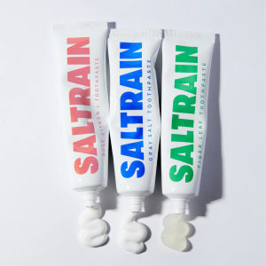 SALTRAIN TOOTHPASTE Korean Toothpaste | With Gray Salt | Fluoride-Free & Low Fluoride 100g / 30g / Travel Kit