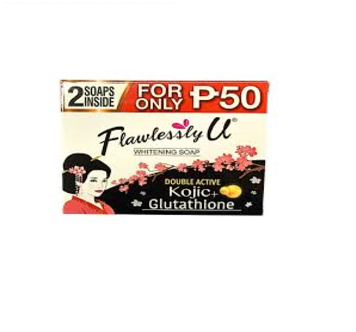 flawlessly u soap kojic glutathione review Flawlessly U 2in1 Green Papaya Calamansi Whitening Soap 125g (1 Bar ONLY)