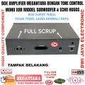 Box Amplifier MEGANTARA Plus Tone Control XBR Middel Subwoofer Echo Hugos. 