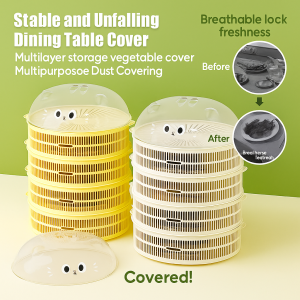 Food Cover Multi-purpose Dining Table Cover Movable Reward Material Dust Covering Dustproof