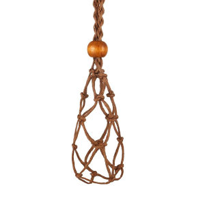 Crystal Cage Necklace Holder Adjustable Cord Cage Fish Netted Necklace Cord for DIY Jewelry Making