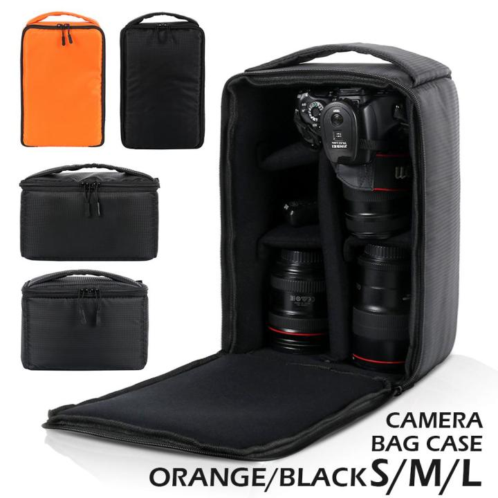 【Free Shipping】Lens Large Camera Bag Insert Carry Case Partition For