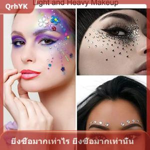 【QrhYK】 สติกเกอร์พลอยเทียม3456มม. 1แผ่น165ชิ้นสติกเกอร์ประดับคริสตัลอัญมณีมีกาวในตัวสติกเกอร์ตกแต่งแบบทำมือ