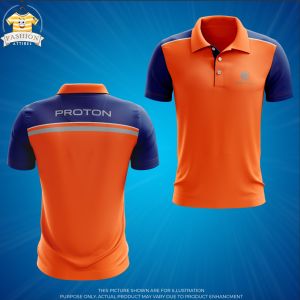 Proton Performance Cotton T-Shirt for Technicians - Casual Collar Neck Short Sleeve - Multiple Sizes