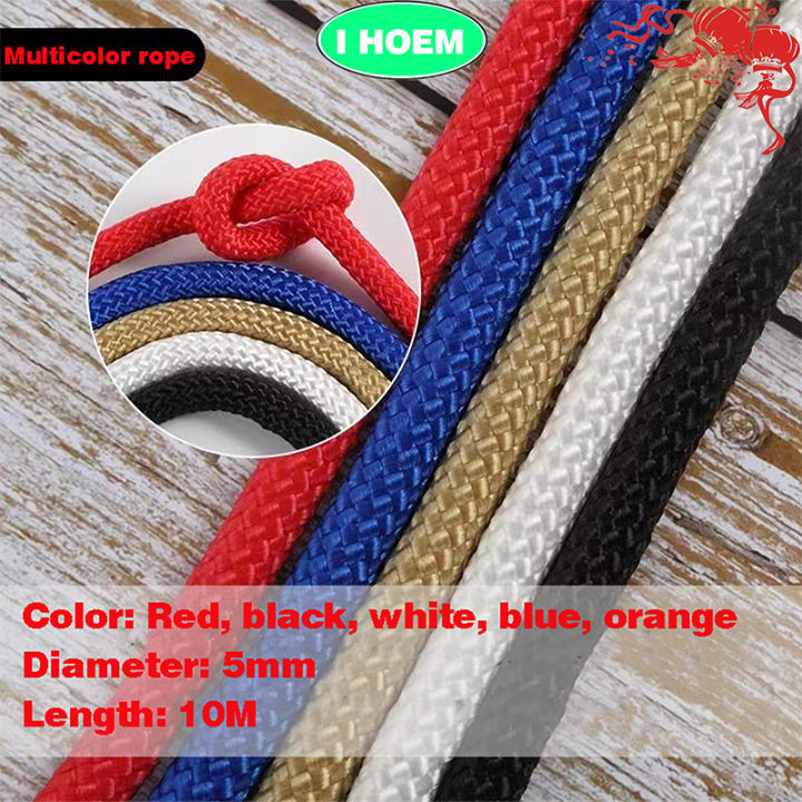 Multi-color multi-functional safety rope, length 10m, diameter 5MM ...