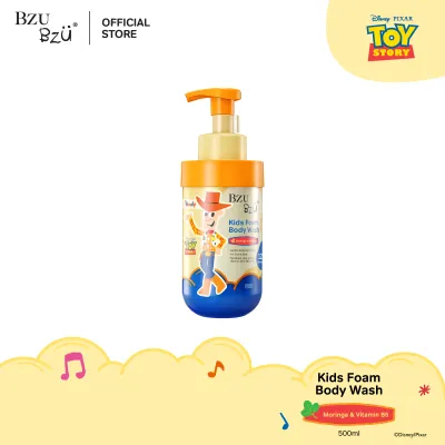 BZU BZU Toy Story Moringa & Vitamin B5 Kids Foam Body Wash (500ml)