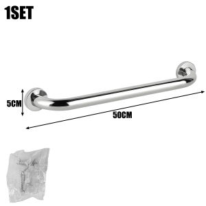 ผ้าเช็ดตัวคว้าบาร์ที่เขวนในห้องน้ำสแตนเลสกันลื่นที่จับบาร์ผนังการจับที่ดีสำหรับหนาโต๊ะเครื่องแป้งบ้านห้อง30/40/50ซม.