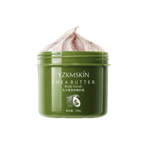 Whitening Cream body scrub Exfoliator 250g moisturizing whitening scrub remove chicken skin Anti wrinkle Smooth Muscle Natural Shea