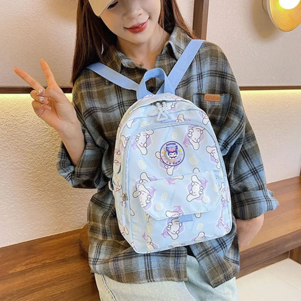 JHKJF Cinnamoroll Cartoon Kuromi Backpack Pompompurin Kitty Cat