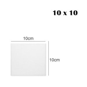 AMK 1/2 Size Stretched Canvas Art Board Oil Acrylic Painting Water Colour Drawing Wooden Craft Frame Paint Home Deco Papan Lukisan Kanvas Putih Melukis