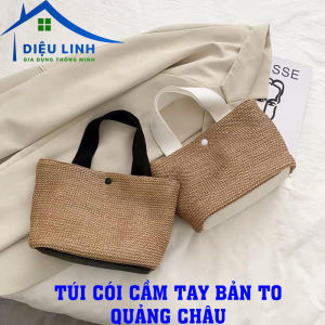 TÚI CÓI CẦM TAY BẢN TO QUẢNG CHÂU Kích thước: 27 x 12 x 17 cm Chị Đẹp nào cũng nên có