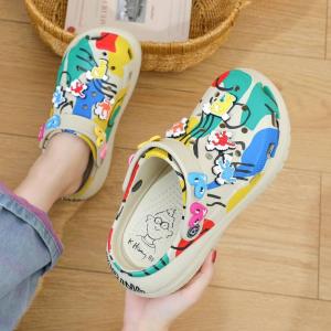 new Graffiti Harin Nimble-Wheel Slippers Thick-Soled Increase  Walking Shoes
