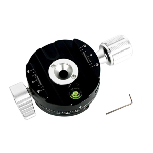 Quick Release Clamp Holder Tripod Mount Plate Adapter 360 Rotate Panoramic Shoots Clamp For Camera Tripod Photography