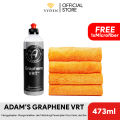 ADAMS Polishes Graphene VRT Vinyl Rubber Trim Dressing Pengkilap Body Kasar Mobil Motor 473ml. 