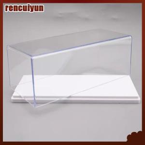 rencuiyun กล่องใสเก็บอุปกรณ์กันฝุ่นทำจากอะคริลิคป้องกันแบบ1:43