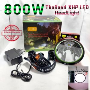 Lampu Kepala KUAT TERANG 800w Rechargeable LED Headlamp/FISHINGCAMPINGOUTDOOR MEMANCING
