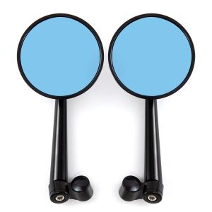 CNC Universal Round Rear side mirror Rearview side mirror For YAMAHA SCR950 XSR900 ABARTH XSR700 xsr155 X-MAX 400/300 TRICITY 125 155 PCX160 ADV160 MT07 MT03 Vespa LX125 LX150 GTS 150 SPRINT 125 Piaggio Fazzio ETC