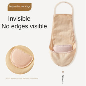 oobest 【Delivery 2-3 days】5 pairs Invisible Boat Socks Silicone Non-Slip Ultra-Shallow for High Heels Women Socks
