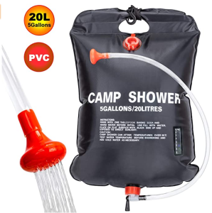 ถุงอาบน้ำพร้อมฝักบัว20L25L​ ถุงน้ำอเนกประสงค์​ล้างภาชนะ​ ถุงอาบน้ำกางเต็นท์ ถุงน้ำอุ่น ถุงเก็บน้ำ เดินป่า ตั้งแคมป์