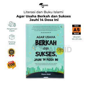 Buku Agar Usaha Berkah dan Sukses Jauhi 14 Dosa Ini – Buku islami soft cover