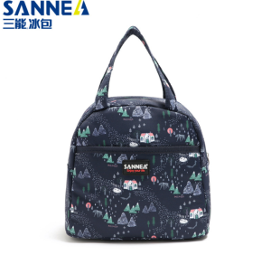 7L Portable Lunch Bag Thermal Insulated Lunch Box Tote Cooler Bag Bento Pouch Lunch Container Breast Milk Ice Bag Food Storage Bags
