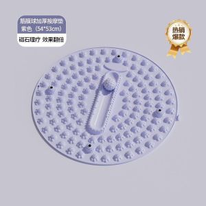 【Ship From Kuala Lumpur】Papan tekanan jari 指壓板 慢跑指壓板 足底按摩 腳墊 跑步墊子 [Moderate Soft Hardness] Thickened Pressure Plate Jogging Round Pad Foot Foot Massage Pad Indoor Original Running Pad Meridian Foot Household