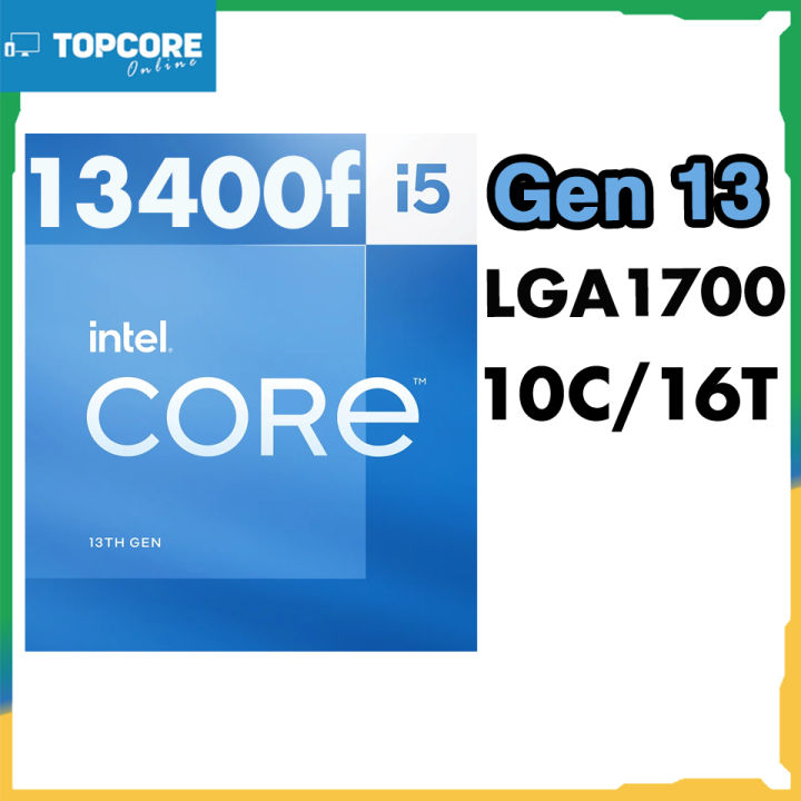 ซีพียู i5 13400f CPU intel I5-13400f 10 Core / 16 Threads | Lazada.co.th