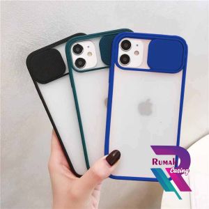 RC Case Casing Softcase Slide Kamera Polos Casing hp untuk REALME ll WARNA DAN TYPE RANDOM SCA
