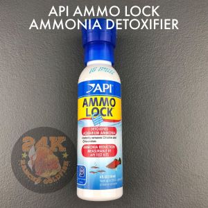 API AMMO LOCK AMMONIA DETOXIFIER FOR FRESH AND SALTWATER AQUARIUMS ORIGINAL