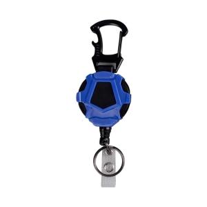 Retractable Pull Badges Holder Steel Wire Rope Buckles Key Holder Carabiner Keychain Outdoor Keychain Tool