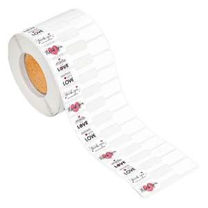 500PCS Removable Labels Roll Paper Price Stickers For Handcrafted Accessories Pricing Needs