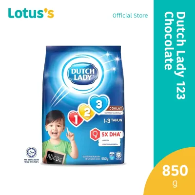 Dutch Lady 123 Chocolate 850G