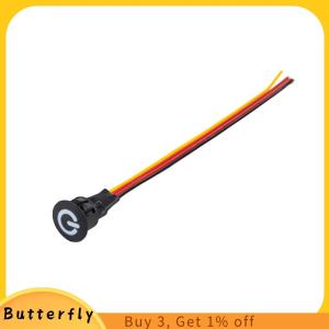 Butterfly 10 13 16mm Dimmable Touch Sensor Button Smart Home Switch Controller For DC5V 12V 24V Closet Corridor LED Strip Light Switch