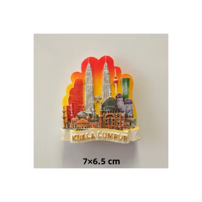 【Fast and Reliable Shipping】 Souvenir 3D Relief Refrigerator Magnet