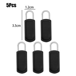 5PCS Zipper Puller Removable Repair Clothes Shoes Luggage Bag Zipper Slider Puller Replacement Accessories