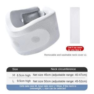 Travel Pillow Neck Brace for Neck Pain and Support Sponge Cervical Support Soft Collar Neck Brace Cervical Breathable and Comfortable for Women & Men
