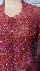 set kebaya pesta kebaya wisuda set kebaya ibu hajat kebaya serbahuna +longtoro + rok prisket